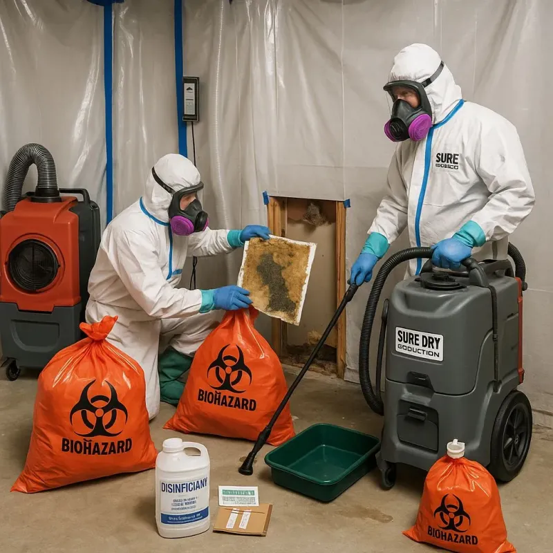 Contaminated Water Handling Protocols process in Timberlane, LA