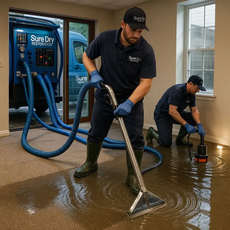 Water Extraction and Removal process in Timberlane, LA